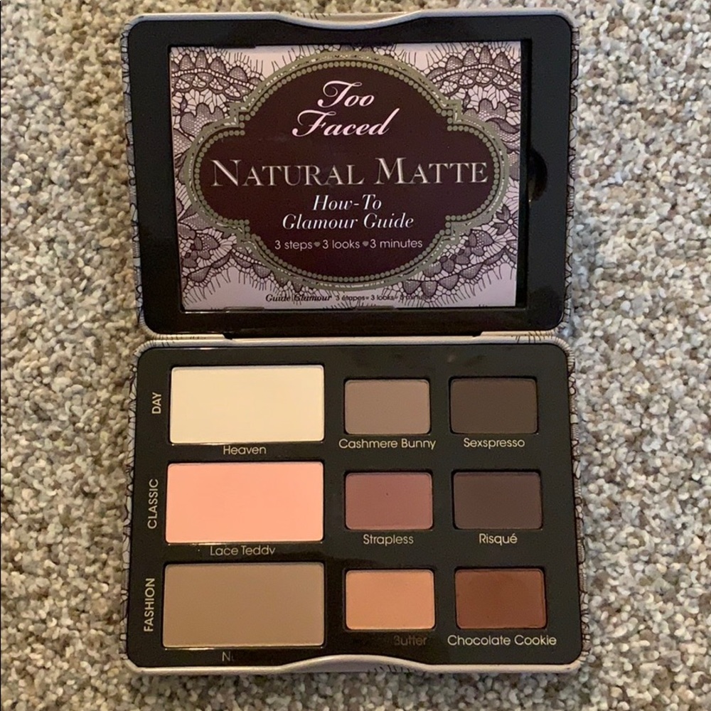 Too Faced natural matte palette